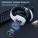 thumbnail image 4 of Auriculares Inalámbricos para Juegos PS5/PS4/PC/Mac/Switch, Auriculares Supraaurales para Juegos 2,4 G/bluetooth 5.3 con Micrófono con Cancelación de Ruido, Sonido Envolvente 7.1, Batería de 60 H, Luces RGB, 4 of 10
