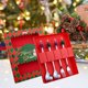thumbnail image 1 of Isvgxsz 4Pcs Stainless Steel Christmas Coffee Spoon and Xmas Dinner Forks Set -Dessert Spoon Fruit fork Ice Cream Iced Tea Spoon, Cake Forks - Gifts for Christmas Party Supply, 1 of 6