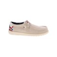 thumbnail image 2 of Heydude Wally Texas Canvas Casual Shoe | 40380-1LB Beige, 2 of 6