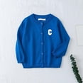 thumbnail image 2 of SGMVNU Sweaters for Boys Girls - Long Sleeve Button Knit Cardigan, Crew Neck Sweater for Baby Kids Girls, Baby Girl Clothes(Size 12-18 Months,Blue), 2 of 3