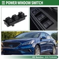 thumbnail image 2 of Interruptor de ventana eléctrica Unique Bargains para Hyundai Sonata 2008 2009 2010 No.935703K600, 2 of 7
