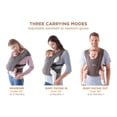 thumbnail image 2 of Ergobaby Embrace Cozy Newborn Essentials Envoltura portabebés (7-25 libras), Ponte Knit, color crema, 2 of 4