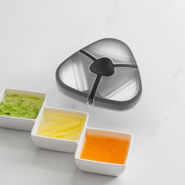 Raindrops Pelador Y Rallador De Verduras Con Hojas De Acero Inoxidable Y Ergonómico Para Uso Prolongado