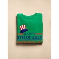 thumbnail image 3 of Happy Independence Day Usa Sweatshirt Men -Image by Shutterstock, Male 5X-Large, 3 of 4
