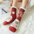 thumbnail image 1 of Womens Slipper Fuzzy Socks Non Slip Winter Warm Soft Fluffy Cozy Fleece Lining Home Socks,Color13, 1 of 9
