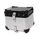 thumbnail image 1 of Baúl de almacenamiento genérico para baúl de motocicleta de 30 litros, equipo de viaje, protección múltiple, caja de equipaje, baúl trasero para Plata, 1 of 8
