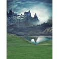 thumbnail image 1 of BSDHOME Polyester Landscape Lake Hill Grass Photography Backdrops Photo Props Studio Background 5x7ft, 1 of 2