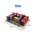 thumbnail image 6 of 1PCS 4 Way 300W Speaker Frequency Divider Home Theater HiFi Stereo 4Unit Circuit Stereo Audio Crossover Filters, 6 of 7