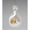 thumbnail image 3 of Ceramic Angel Lion and Lamb Peace Ornament 4.5 inches Religious, 3 of 3