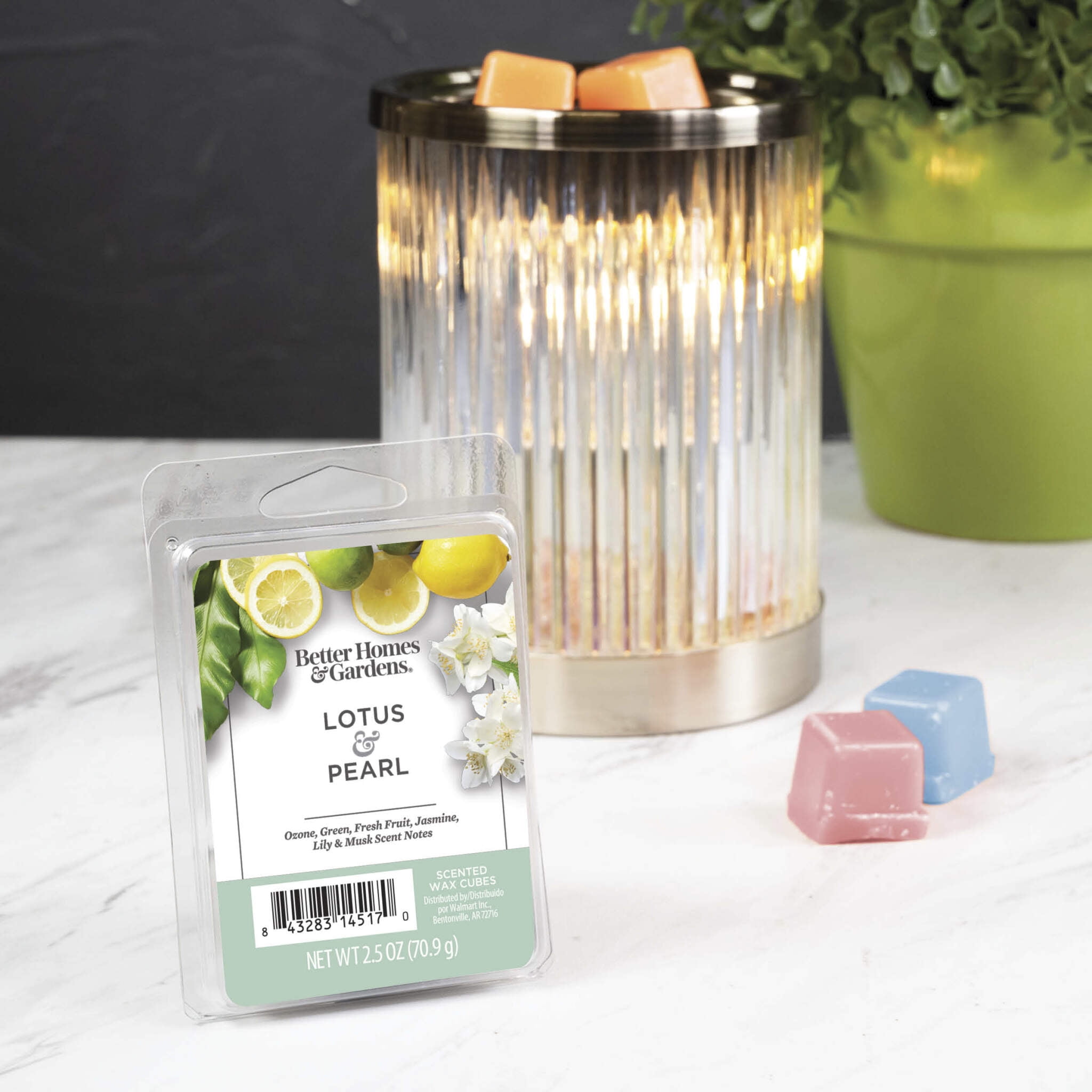 Lotus & Pearl Scented Wax Melts, Better Homes & Gardens, 2.5 oz (5-Pack)