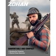 thumbnail image 2 of ZOHAN EM018 NRR 27dB Shooting Ear Protection Noise Cancelling Safety Muffs for Shooting, Hunting, 2 of 7