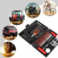 thumbnail image 5 of Juego De Herramientas De Reparación De Neumáticos De Coche, 100 Uds., Kit De Reparación De Averías De Neumáticos Para Motocicletas, Tractores, Coches, Camiones Advancent VI006092-00, 5 of 5