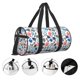 thumbnail image 3 of Balery Sport Items Bolsa de Gimnasio para Mujeres y Hombres, Bolsa de Viaje Impermeable, Bolsa de Fin de Semana con Compartimento para Zapatos y Bolsillo Húmedo, 3 of 6