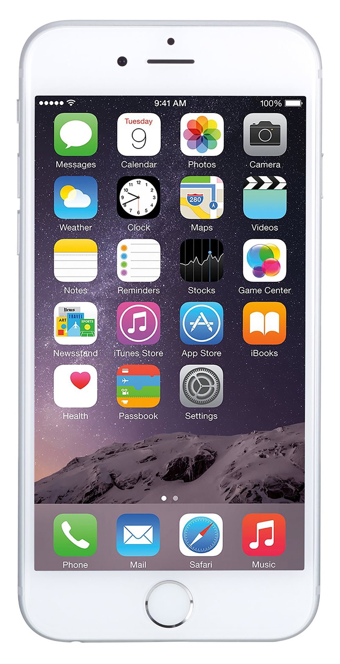 Leer carrera tomar Apple iPhone 6 Plus 16GB, Silver - Unlocked GSM (Used) - Walmart.com
