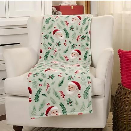 Berkshire Whimsical Holiday 60x70 Plush Throw