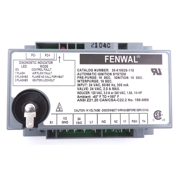 35-615526-115 IGNITION MODULE - EXACT FIT FOR FENWAL - REPLACEMENT PART BY NBK