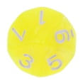 thumbnail image 3 of 10x 10 Piezas D10 Lados para Jugar Juegos de Mesa RPG Y Enseñanza de Matemáticas , Amarillo, 3 of 8