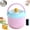 Pink, 500ml, variant on 17oz Portable Lunch Food Jar with Handle, 304 Stainless Steel Leak-Proof Container, Built-In Tableware Storage Heat Resistant Thermal, For Work Travel Picnic (Pink, 500ml)