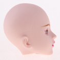 thumbnail image 3 of Cabeza de Cabeza de Femenina Cabeza de Escultura Partes Del Cuerpo Ojos 3D para 1/4 Si, Kurhn, Muñeca de ojos CUTICAT Cabeza de práctica de muñeca BJD, 3 of 8