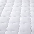 thumbnail image 5 of Peace Nest Quilted Fitted Mattress Pad, Elastic Stretches up to 18 Inches Deep, Pillow Top Mattress Cover - White Queen - 60x80 inches, 5 of 5
