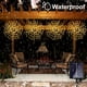 thumbnail image 2 of 4 Packs, Hanging Solar Firework Lights 480 LED Starburst Lights Copper Wire Outdoor Waterproof Lights Timer 8 Modes Remote Control Fairy Decorative Lights For Patio Umbrella, Eave, Garden Tree Christ, 2 of 4