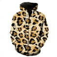 thumbnail image 5 of Sudadera con capucha y estampado 3D de leopardo para hombre, sudadera con cremallera y estampado de piel de animal estilo Harajuku, sudaderas de manga larga a la moda para la calle, 5 of 5