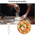 thumbnail image 3 of Pin de plástico con forma de aguja para pizza, pinzas para masa, pines de pan de plástico, blanco con mango resistente, compatible con la fabricación de galletas, galletas, cocina casera Afortunado Sencillez, 3 of 5