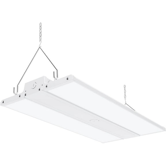 Sunco LED Warehouse Lights, Linear High Bay Dimmable 1-10V, 5000K Daylight, 2FT, 220W, HID Replacement, 30800 LM, Damp Rated, Super Bright, Commercial Grade Lighting - UL, DLC