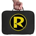 thumbnail image 3 of Batman Robin Logo Insulated Soft Sided Lunch Box - Reusable Lunch Bag For School Office Work, BPA Free, 3 of 5
