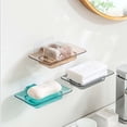 thumbnail image 3 of Binwennn Air Conditioner Drying Rack Roll up Drying Rack Kitchen Utensils Set Perforated Wall Hanging Soap Dish Soap Dish Soap Dish Bathroom Soap Dish, 3 of 3