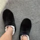 thumbnail image 3 of Pantuflas de casa para hombre, mullidas, cálidas, de invierno, de talla grande, antideslizantes, de felpa, suaves y cómodas, informales, para interior, planas y peludas, 3 of 6