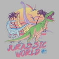 thumbnail image 2 of Juniors Jurassic World Colorful Retro Badge T Shirt, 2 of 2
