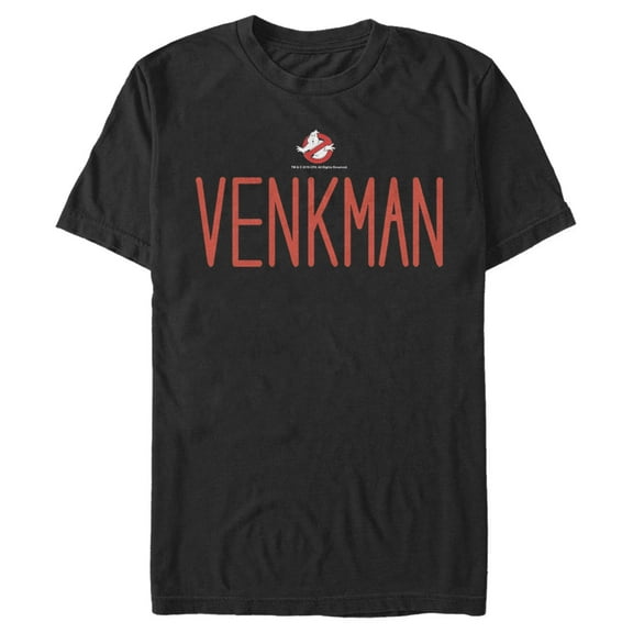 Men's Ghostbusters Venkman  Graphic Tee Black Medium