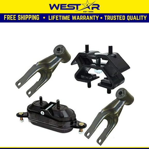 Fits Buick Century 1997-2005 3.1L/Regal 1997-2004 3.8L Motor&Trans Mount Set 4PCS