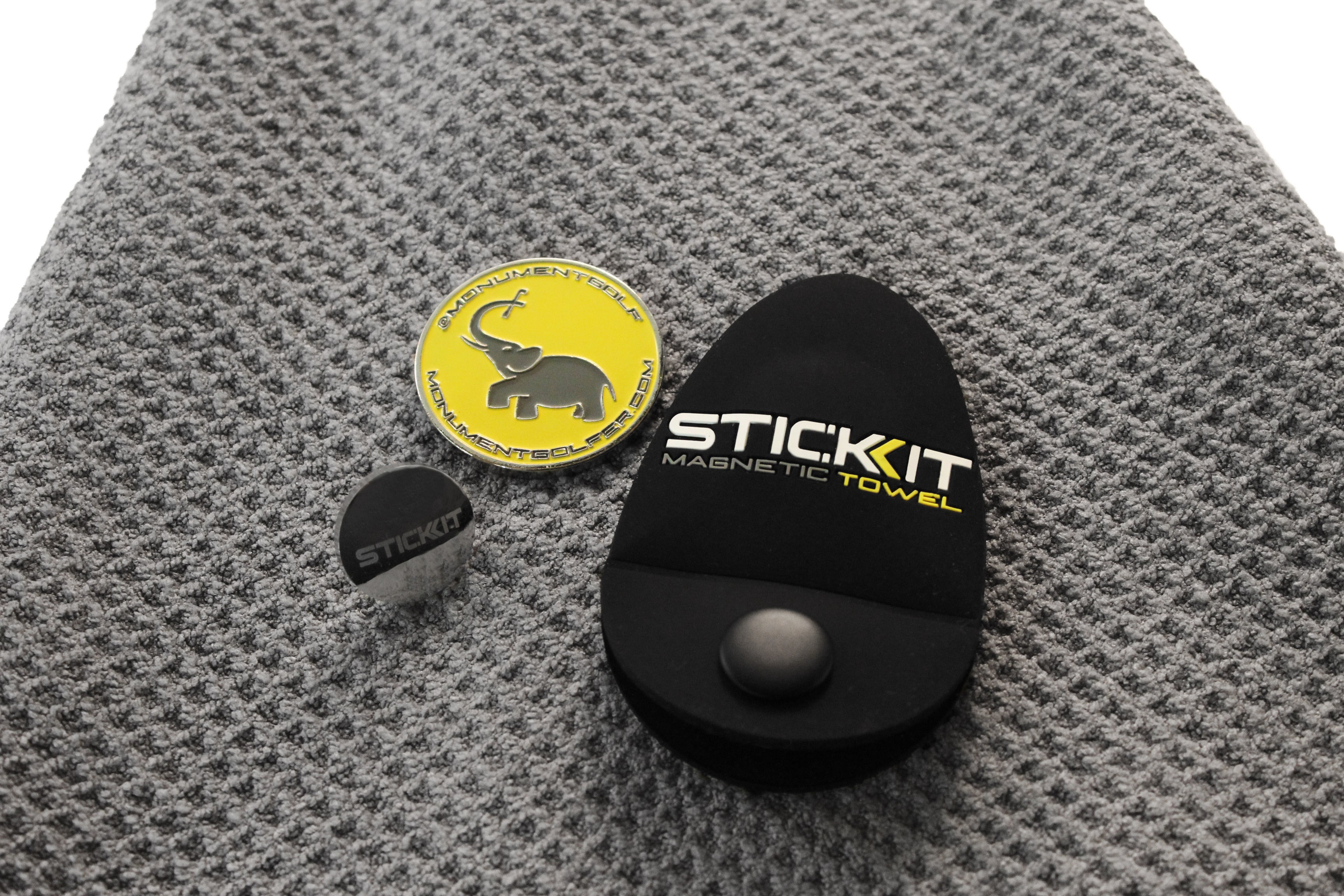 Stick It Magnetic Golf Towel