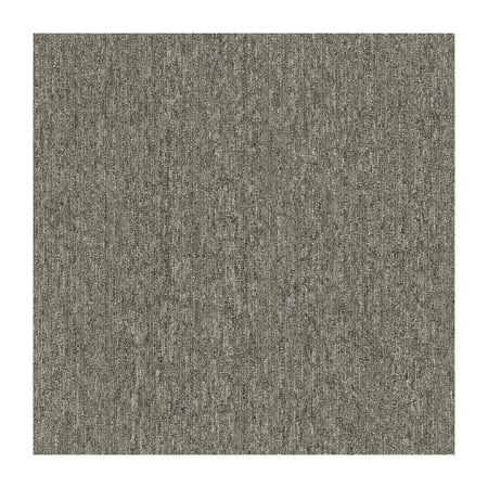 Mohawk Basics 24" x 24" Carpet Tile with EnviroStrand™ PET Fiber in Dime (96 sq ft per carton)