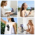 thumbnail image 7 of ATUPEN Handheld Fan, Portable Fan 199 Speeds LED Display for Travel Office Outdoors & Fathers Day Gifts, 7 of 7