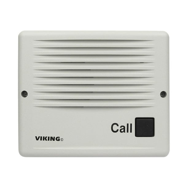 Viking Electronics E20B Door entry phone wired light gray
