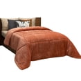 thumbnail image 1 of Cobertor King Size Elefantito Velvet Bruma Color Marrón Tela Tipo Terciopelo, 1 of 7