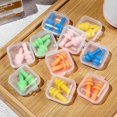 thumbnail image 3 of 5 Paires Nageur Bouchons D'oreille, Bouchons Impermables En Silicone Rutilisables, Bouchons D'oreilles Mixte Adulte, Pour Piscine, Mer, Bain, Spor, 3 of 5