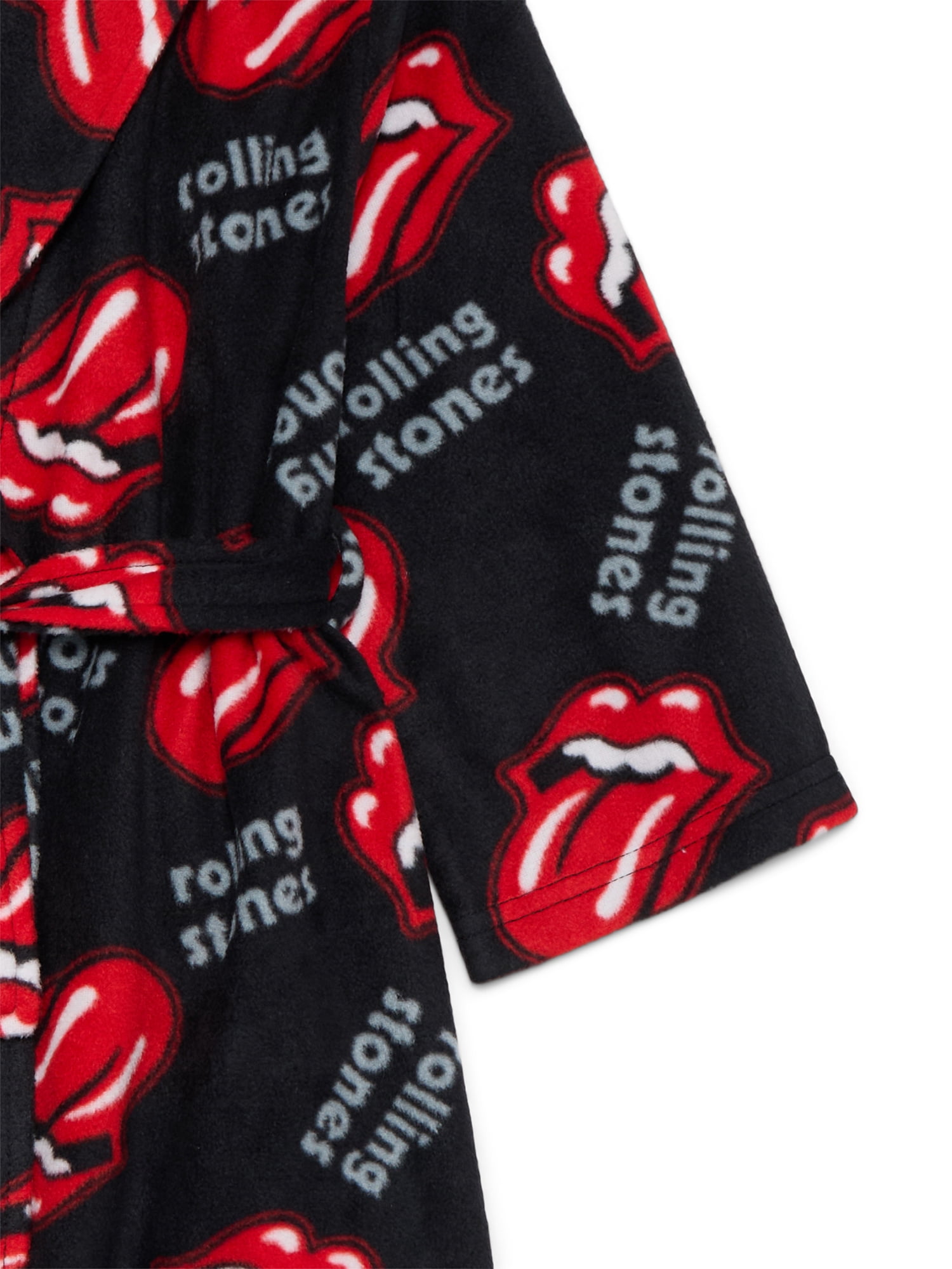 Rolling Stones Toddler Boys or Girls Fleece Bathrobe Pajamas, Sizes 2T-5T