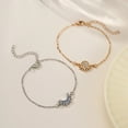 thumbnail image 2 of Personality Simple Rhinestone Sun Moon Lovers Bracelet, 2 of 2