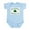Sky Blue, variant on CafePress - Southie Infant Bodysuit - Baby Light Bodysuit, Size Newborn - 24 Months