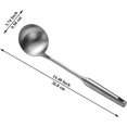 thumbnail image 1 of Stainless Steel Silver Soup Ladle, Serving Spoon, for Restaurant and Home Cooking, Dishwasher Safety, 1 of 5