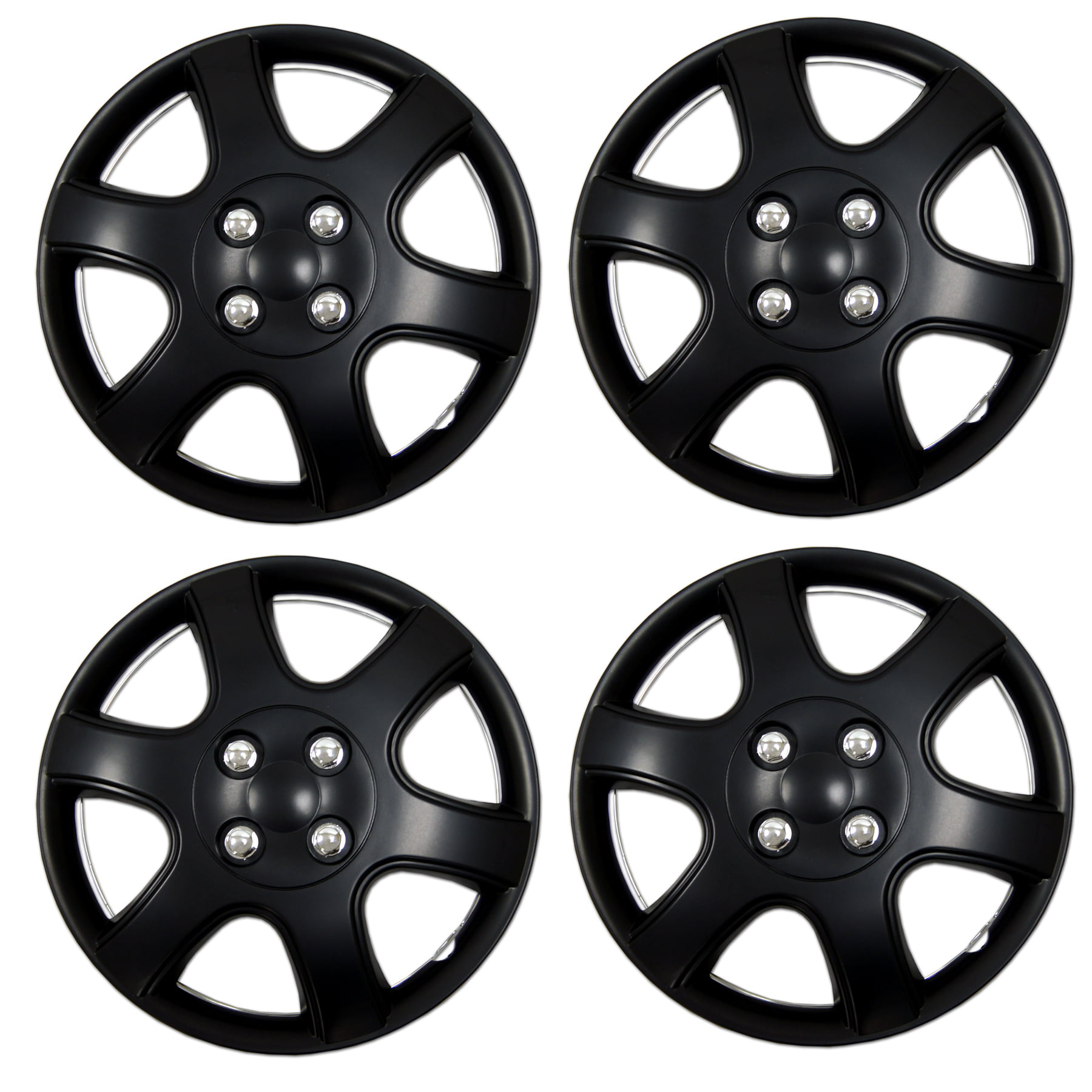 4pcs Set of 14 inch Wheel Rim Skin Cover Hubcap Hub caps 14" Inches Style#888 