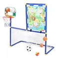 thumbnail image 1 of Children Football Goal Basketball Stand, Safe And Durable Convenient To Use Mini Basketball Stand, Exercise Toy For Outdoor Indoor, 1 of 8