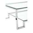 thumbnail image 5 of American Home Classic Laurence Metal and Glass Coffee Table in High Polish Gold, 5 of 11