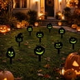 thumbnail image 4 of Halloween Yard Decorations Outdoor, Scary Outdoor Halloween Decorations, Pumpkin Decorations Outdoor, Halloween Glow in The Dark, 1 Piece Pumpkin Silhouette Acrylic Lawn Stake, 4 of 8
