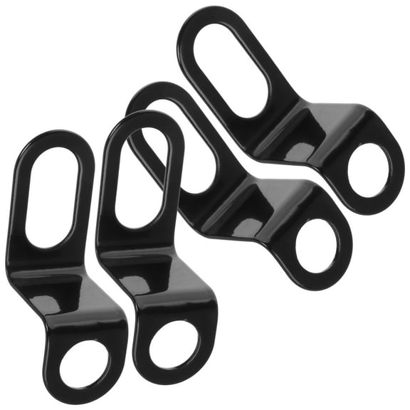 unbranded  2 Pairs Turn Signal Mounting Brackets Motorcycle Light Black