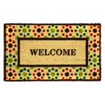 thumbnail image 1 of Dynamic Rugs AS232963999 Tapis de Porte en Mosaïque Florale Tremble 18 x 30 Po - Multicolore, 1 of 1